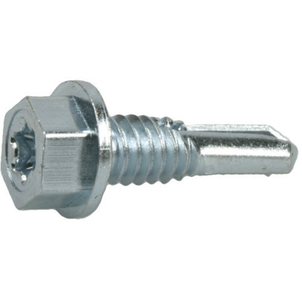 PowerPro 116126 Premium Star Drive Hex Washer Sheet Metal Screw, #12 x 1", 75-Ct