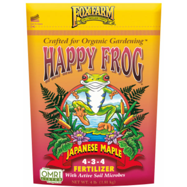 Happy Frog FX14660 Japanese Maple Fertilizer with Active Soil Microbes, 4-8-5