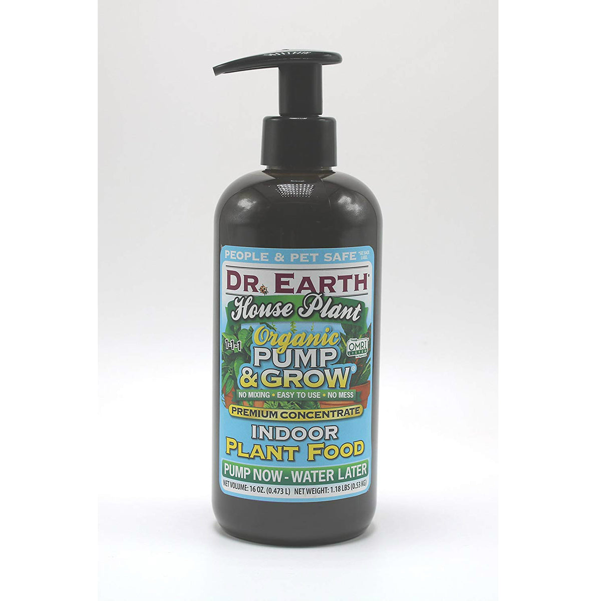 liquid house plant food Dr. Earth 1084 House Plant Pump & Grow Liquid Plant Food, 16 Oz – Toolbox Supply