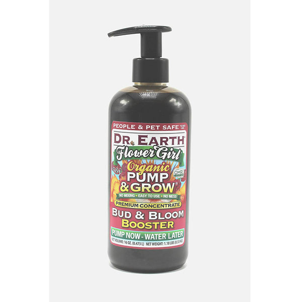Dr. Earth 1080 Pump & Grow Flower Girl Organic/Natural Bud & Bloom Booster, 16 Oz
