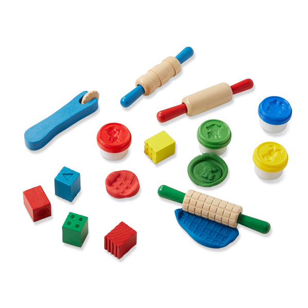 Melissa & Doug 165 Created by Me! Shape / Model & Mold Modeling Dough Kit, 3+