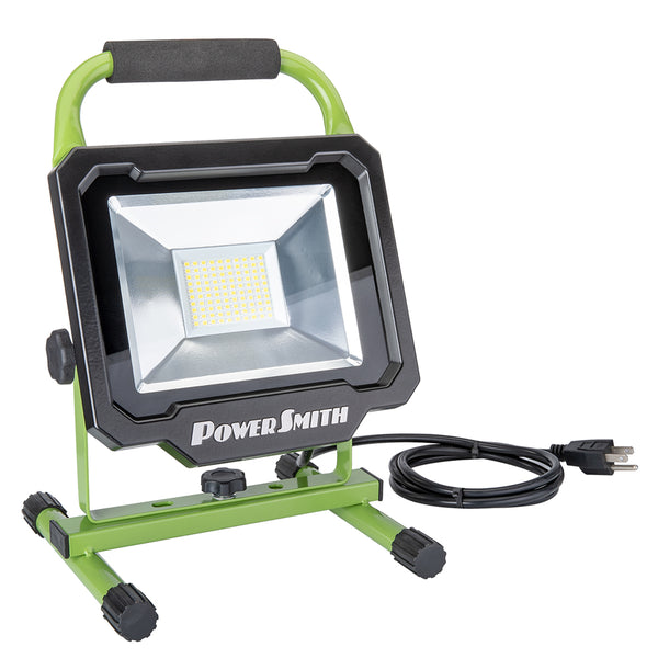 PowerSmith PWL150S LED Work Light with Metal Base, 5000 Lumens