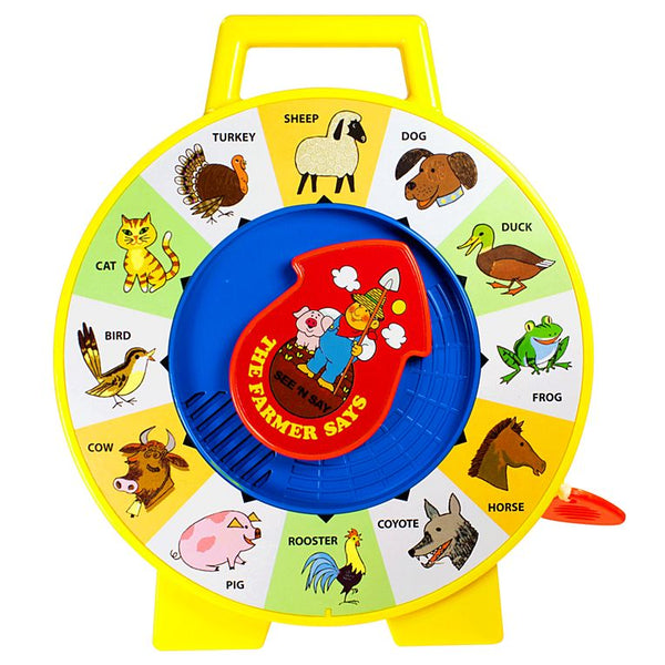 Fisher-Price 02070 Classic See 'N Say Farmer Says Toy, For Age 18 Months+