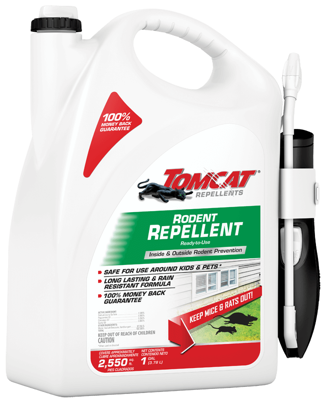 Tomcat 0368208 Ready-to-Use Rodent Repellent, 1-Gallon