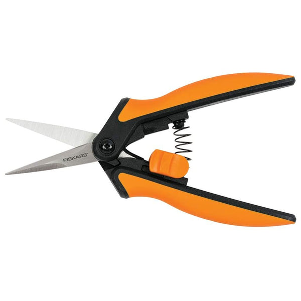 Fiskars 399240-1003 Micro Tip Pruning Snips, Stainless Steel Blades