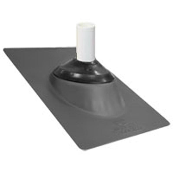 IPS 81853 Multi-Size 3-N-1 Galvanized Steel Base Roof Flashing, Gray, 13.25" x 10.75"