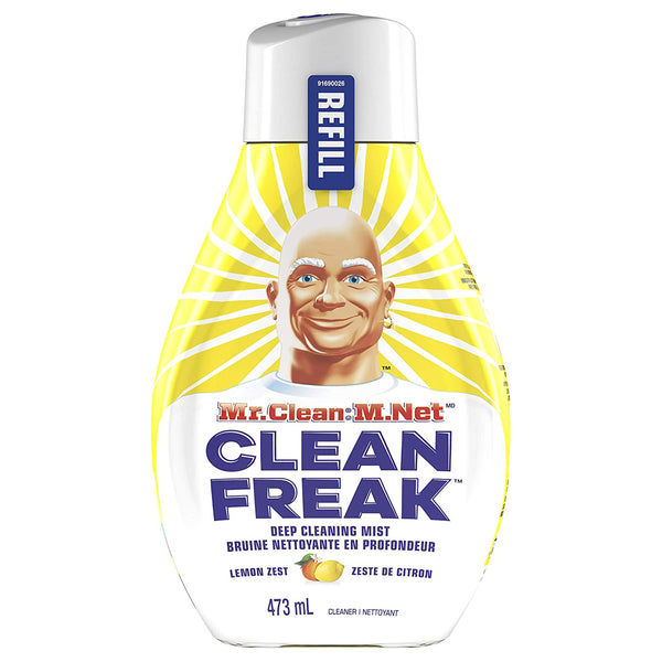 Mr Clean 79130 Clean Freak Deep Cleaning Mist Refill, Lemon Zest, 16 OZ