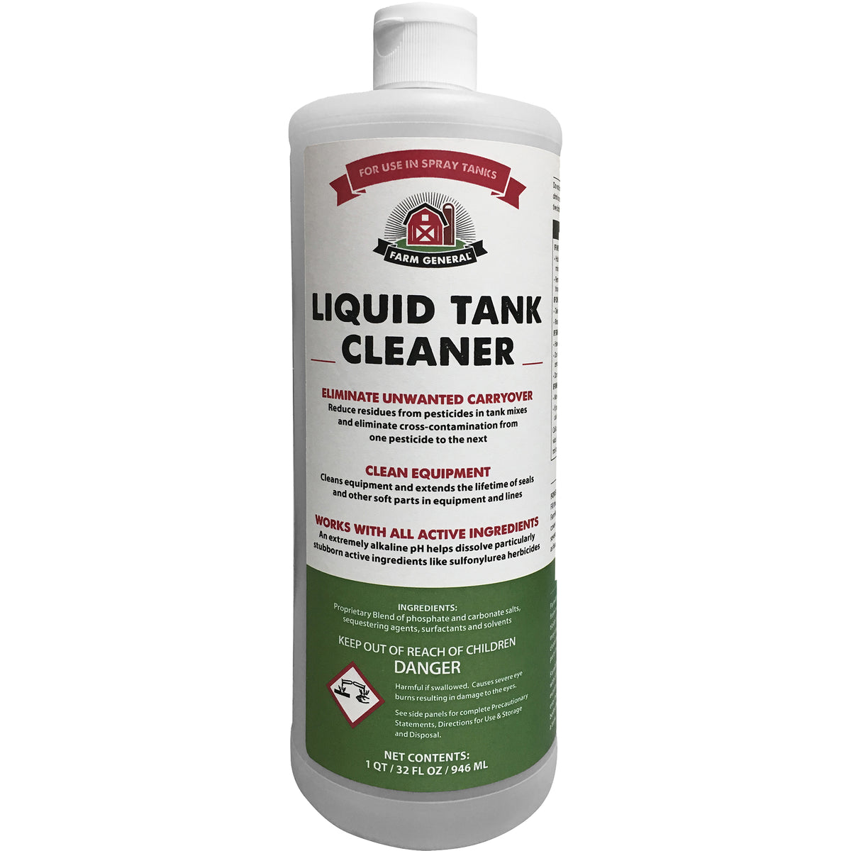 Farm General 75293 Liquid Tank Cleaner, 32 Oz
