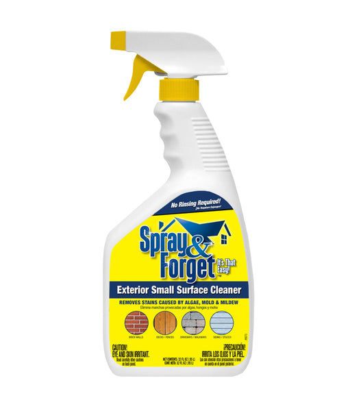 Spray & Forget SFESQ06 Exterior Small Surface Cleaner, 32 Oz