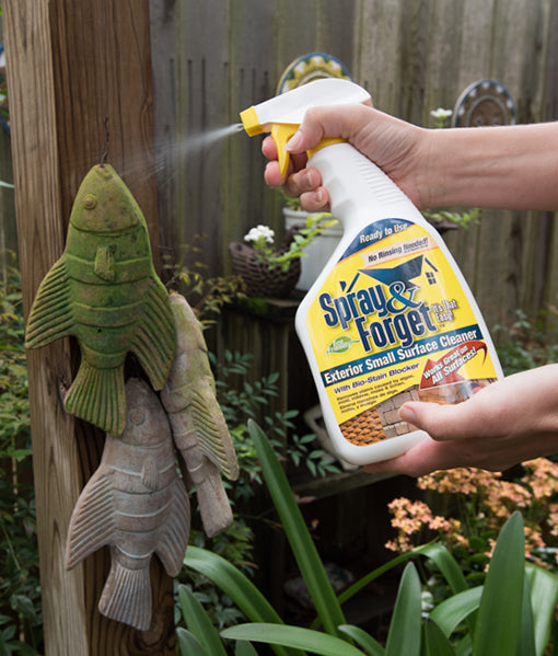 Spray & Forget SFESQ06 Exterior Small Surface Cleaner, 32 Oz