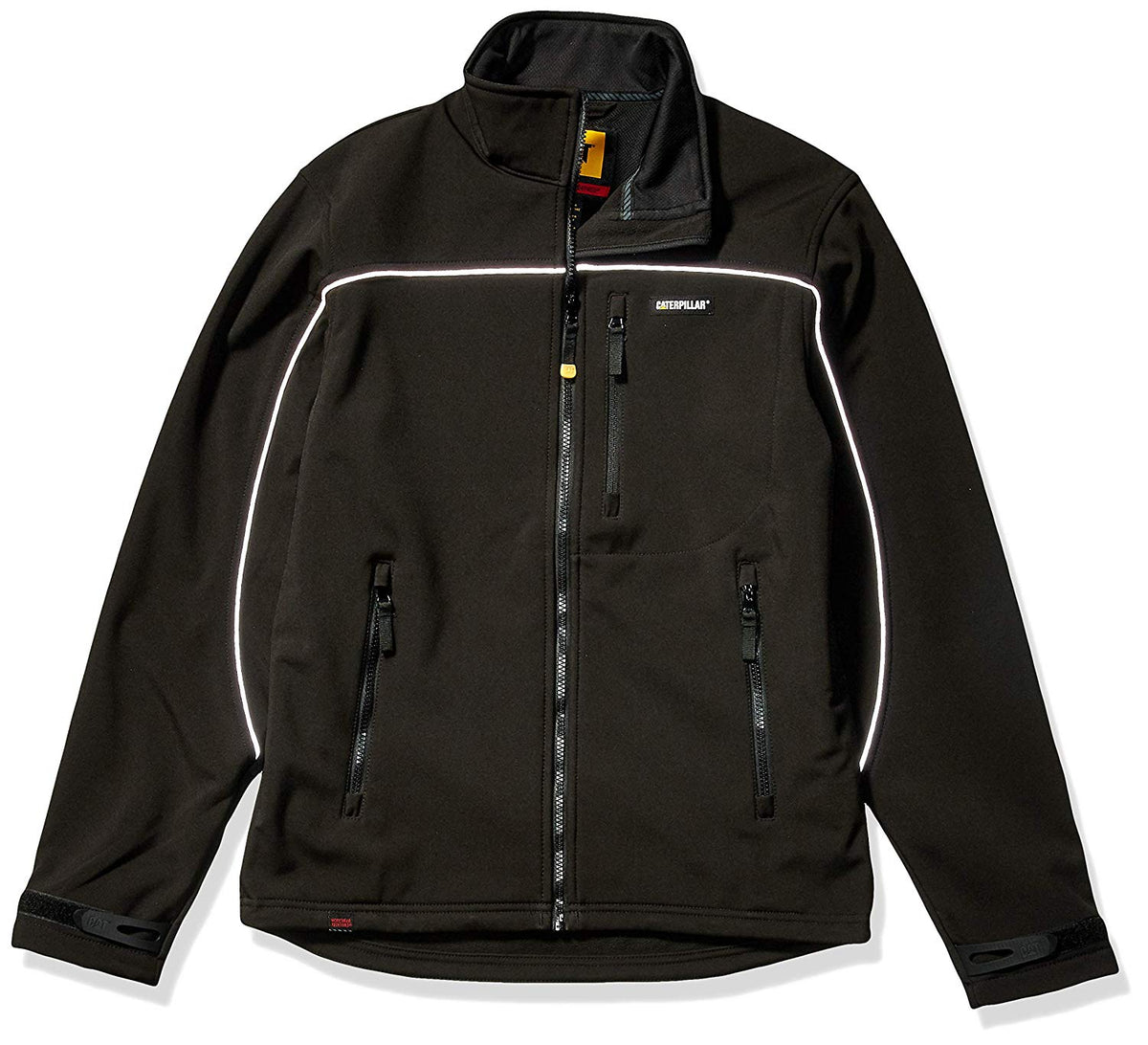 CAT W11440-016-XL All Season Soft Shell Jacket, Black, Extra-Large