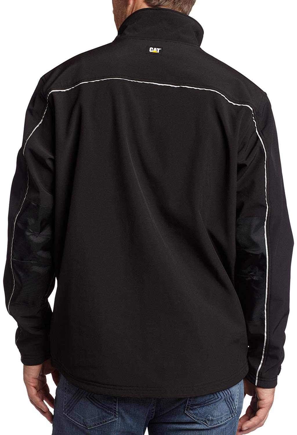 CAT W11440-016-M All Season Soft Shell Jacket, Black, Medium