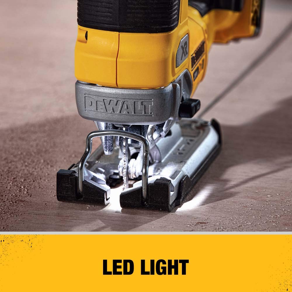 DeWalt DCS334B XR Cordless Jig Saw, 20V Max