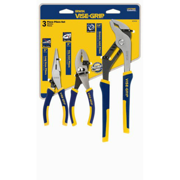 Irwin 2078704 Vise Grip ProPlier Set, 3-Piece