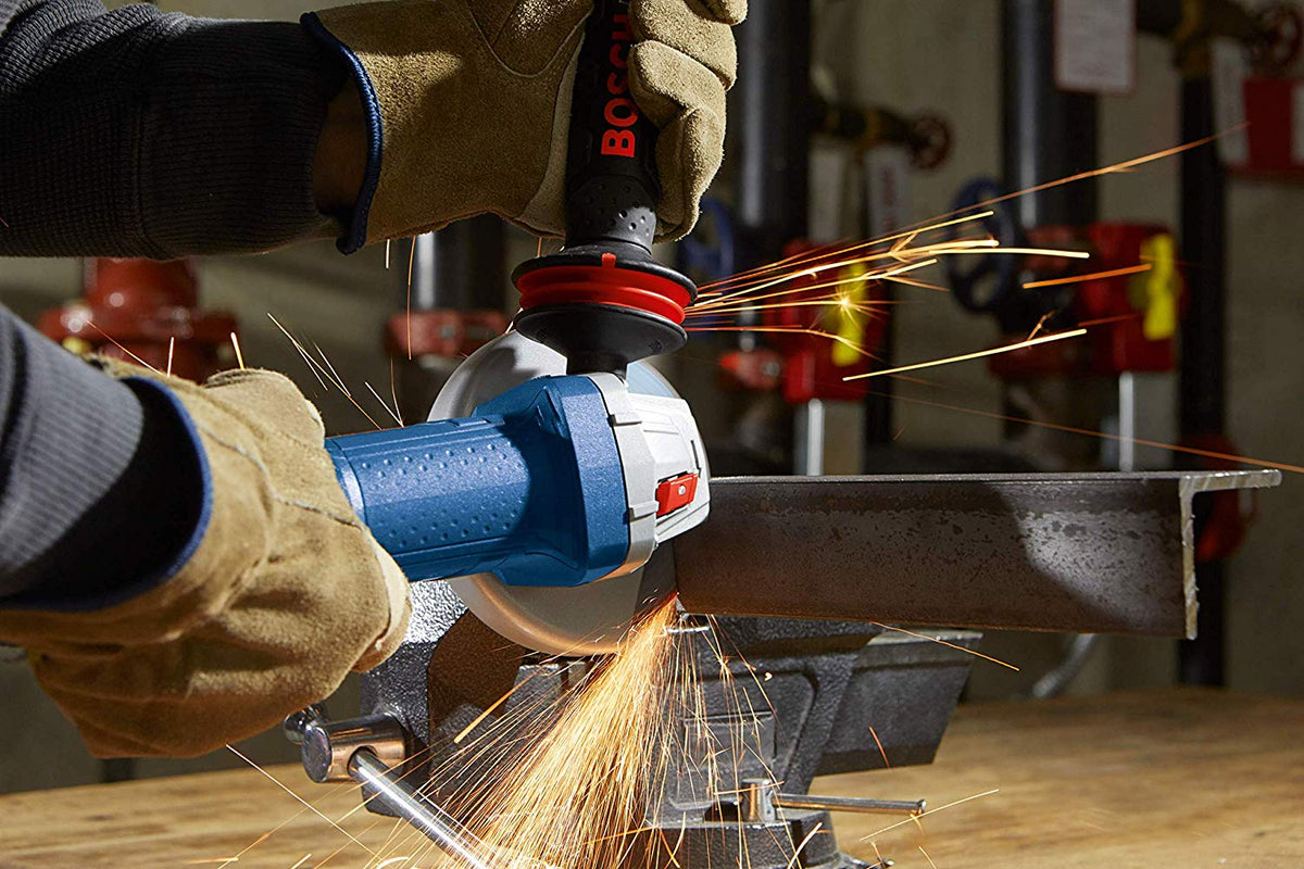 Bosch GWS10-45PE Ergonomic Angle Grinder with Paddle Switch, 4-1/2"