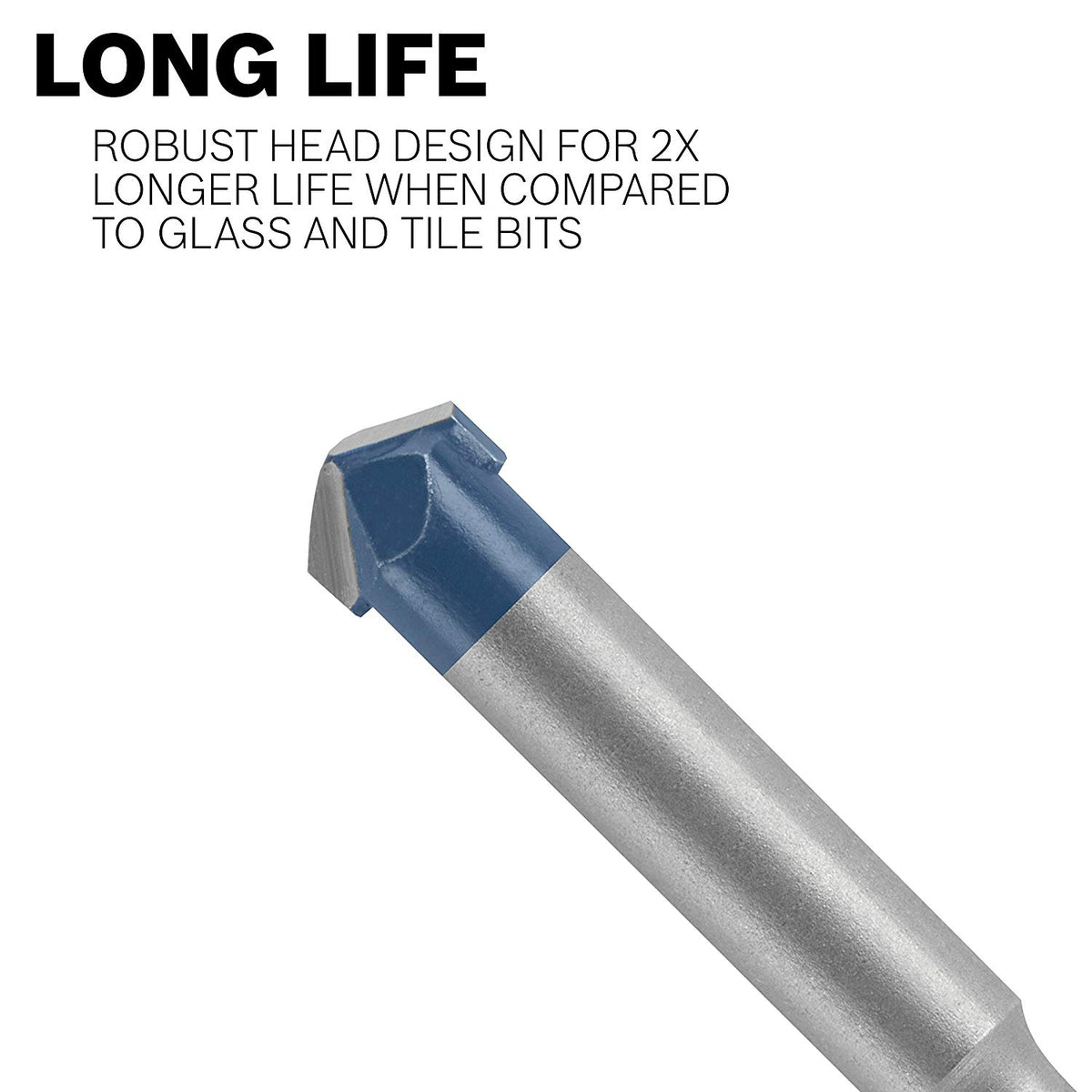 Bosch NS400 Natural Stone Tile Bit, 5/16"