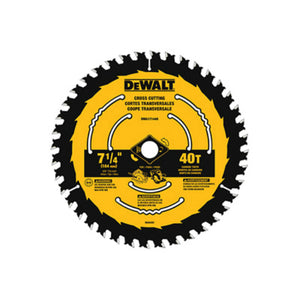 DeWalt DWA171440B10 Circular Saw Blades, 40-Tooth, 7-1/4"