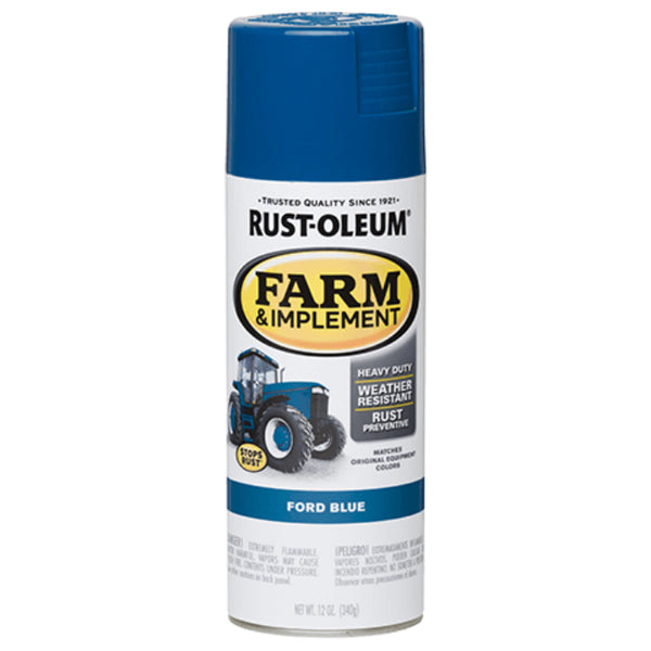 Rust-Oleum 280131 Specialty Farm & Implement Spray, Ford Blue, 12 Oz