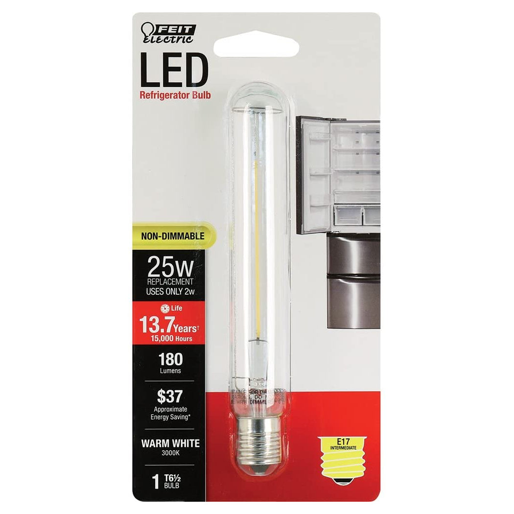 Feit Electric BPT61/2/SU/LED Refrigerator Non-Dimmable LED Light Bulb