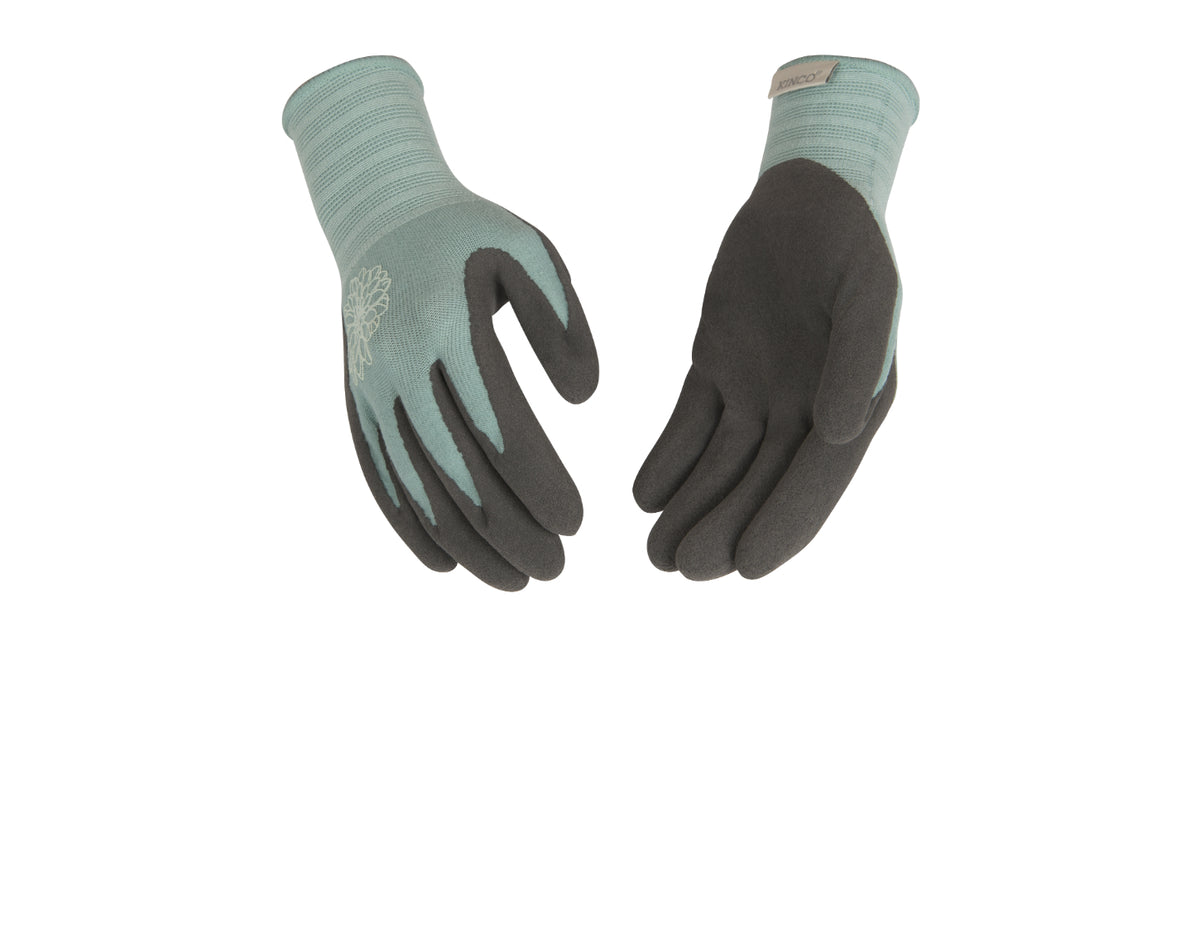 Kinco 1781W-M Women's Bamboo Knit Shell & Latex Palm Glove, Medium
