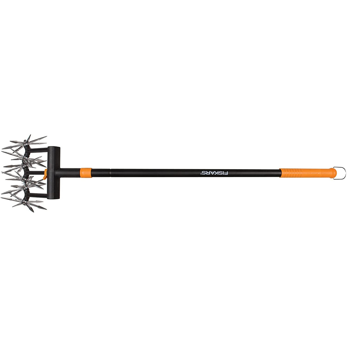 Fiskars 98966935 Extendable Rotary Cultivator, Steel Handle, 40"-60"