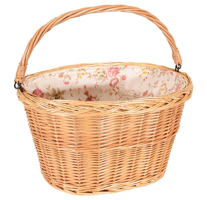 Kent 65230 Wicker Basket With Liner, Large