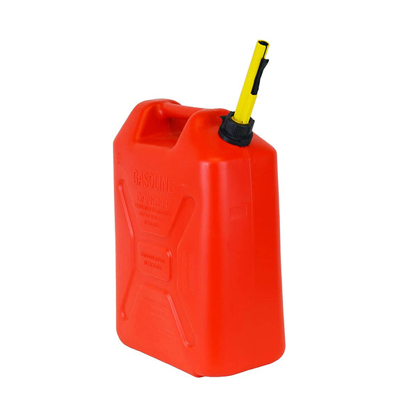 Scepter FG4RVG5 Military Style Gas Can, 5-Gallon, HDPE, Red