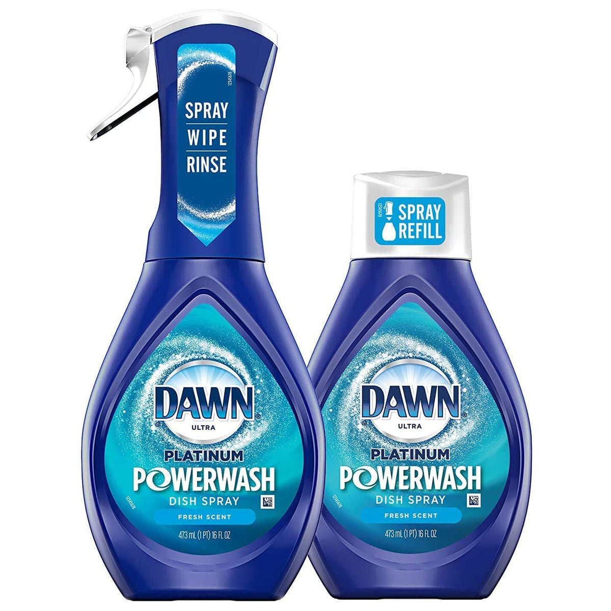 Dawn 31836 Platinum Powerwash Dish Spray Soap, Starter Kit with Refill, 16 Oz Each