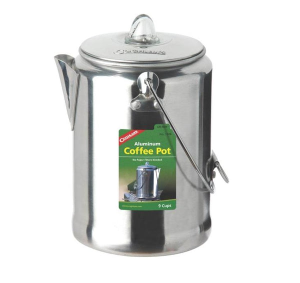 Coghlan’s 1346 Coffee Pot, Aluminum, 9 Cup