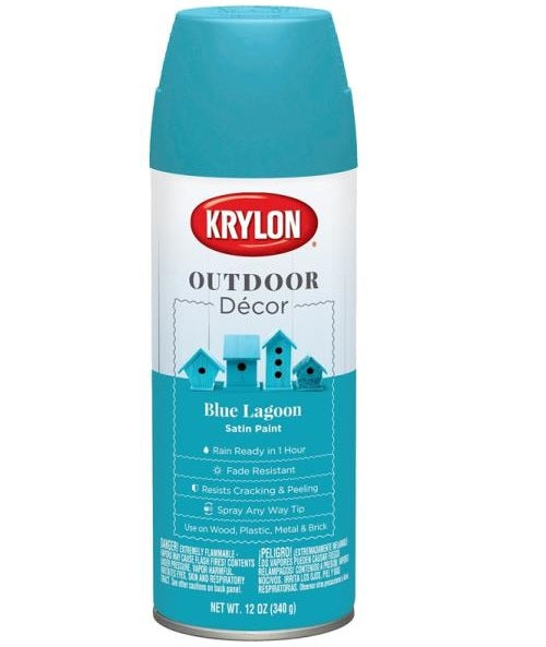 Krylon K09336000 Outdoor Decor Spray Paint, 12 Ounce