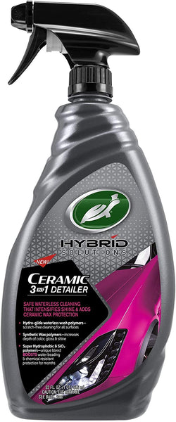 Turtle Wax 53413 Hybrid Solutions Ceramic 3-in-1 Detailer, 32 Oz