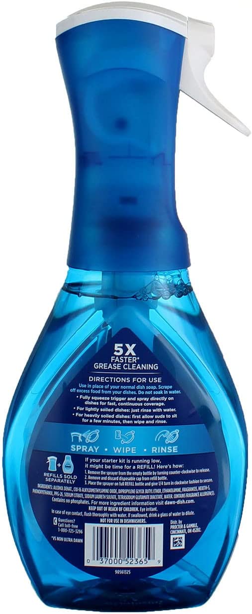 Dawn 52365 Platinum Powerwash Dish Soap Spray, 16 Oz