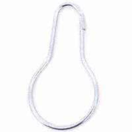 Plumb Pak PP22525 Snap-Fit Shower Curtain Pin, 1-3/8", Pack-5