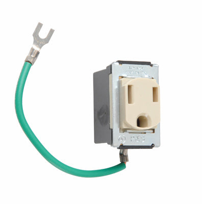 Pass & Seymour 1433 Despard Interchangeable Receptacle, 15 Amp, 120 Volt