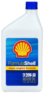 Formula Shell 550049476 Motor Oil, Quart
