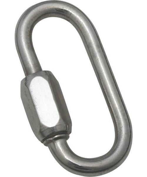 Baron 7350ST-3/16 Quick Link, Stainless Steel, 3/16"
