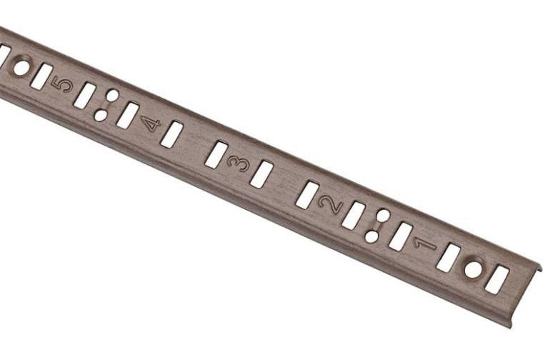 National Hardware N229-534 157BC Shelf Standards, Fruitwood, 6&#039;