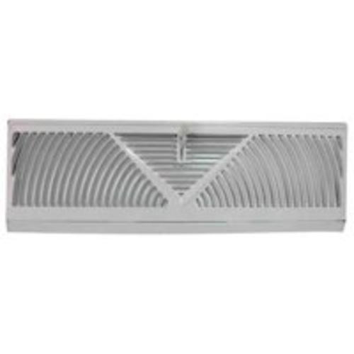 ProSource BB-15W Baseboard Register, White, 15 Inch