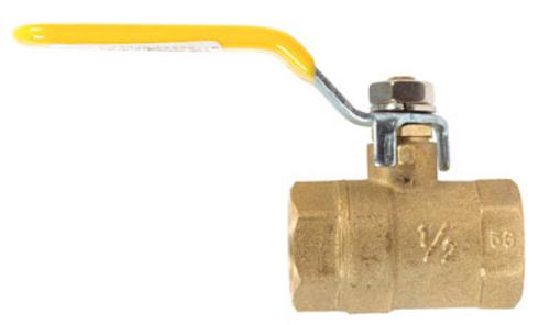 Mueller 107-823NL Ball Valve, 1/2" Ips