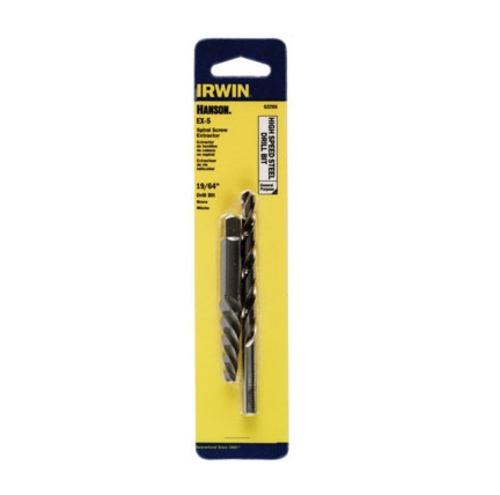 Hanson 53705 Spiral Screw Extractor & Drill Bit, #5