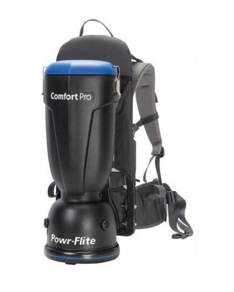Powr-Flite BP6S Backpack Vacuum, 6 Quarts