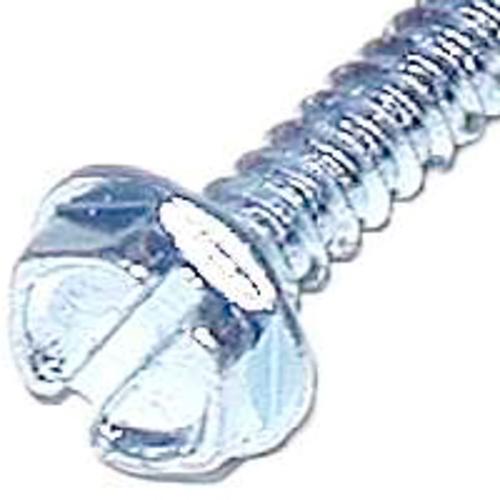 Midwest Products 02930 Slotted Hex Washer Head Screw, 8 x 2"