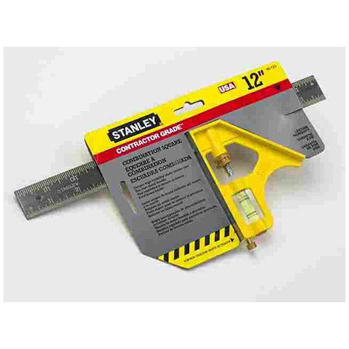 Stanley 46-123 Contractor Grade Combination Square 12"
