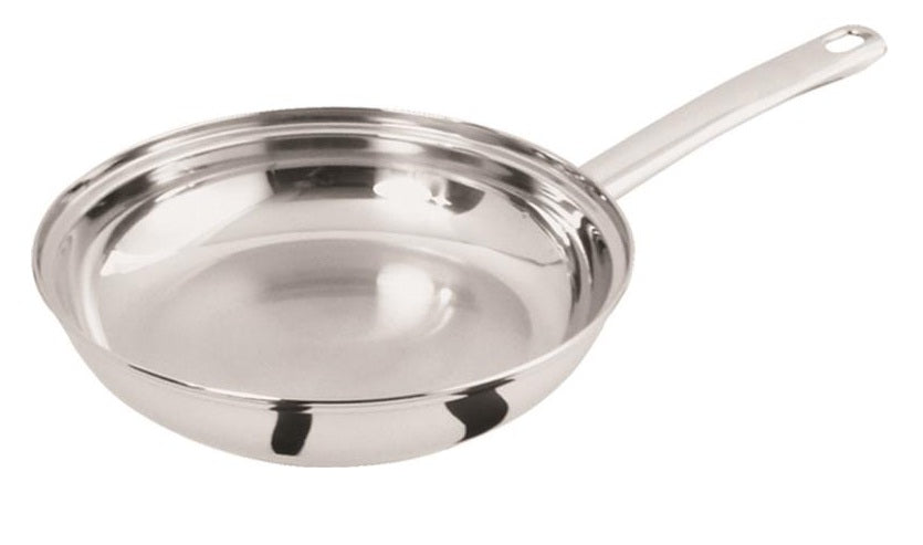 Kinetic 29110 Open Fry Pan, 10", Stainless Steel
