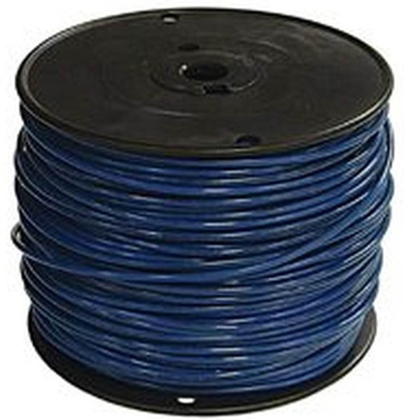 Southwire 12BLU-STRX500 Stranded Building Wire, 500', Blue