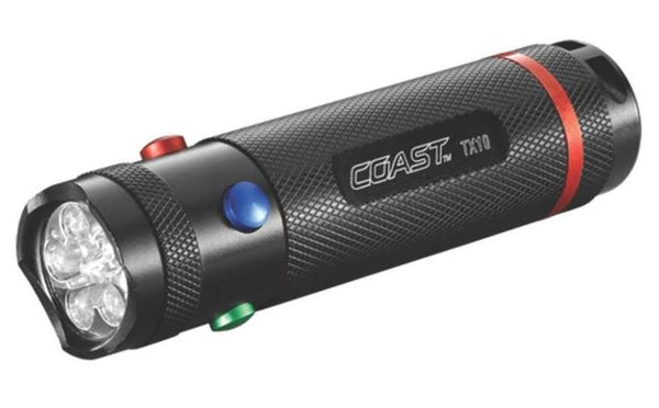 Coast TT77364CP TX10 LED Flashlight, 4 Color, 73 Lumen