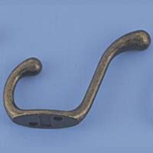 Mintcraft H6271007AB Coat & Hat Hook, Antique Brass