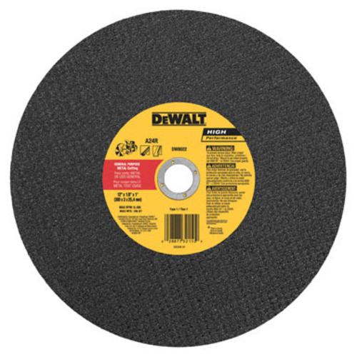 Dewalt DWA8032 Metal Potable Saw Cut-Off Wheel, 12"