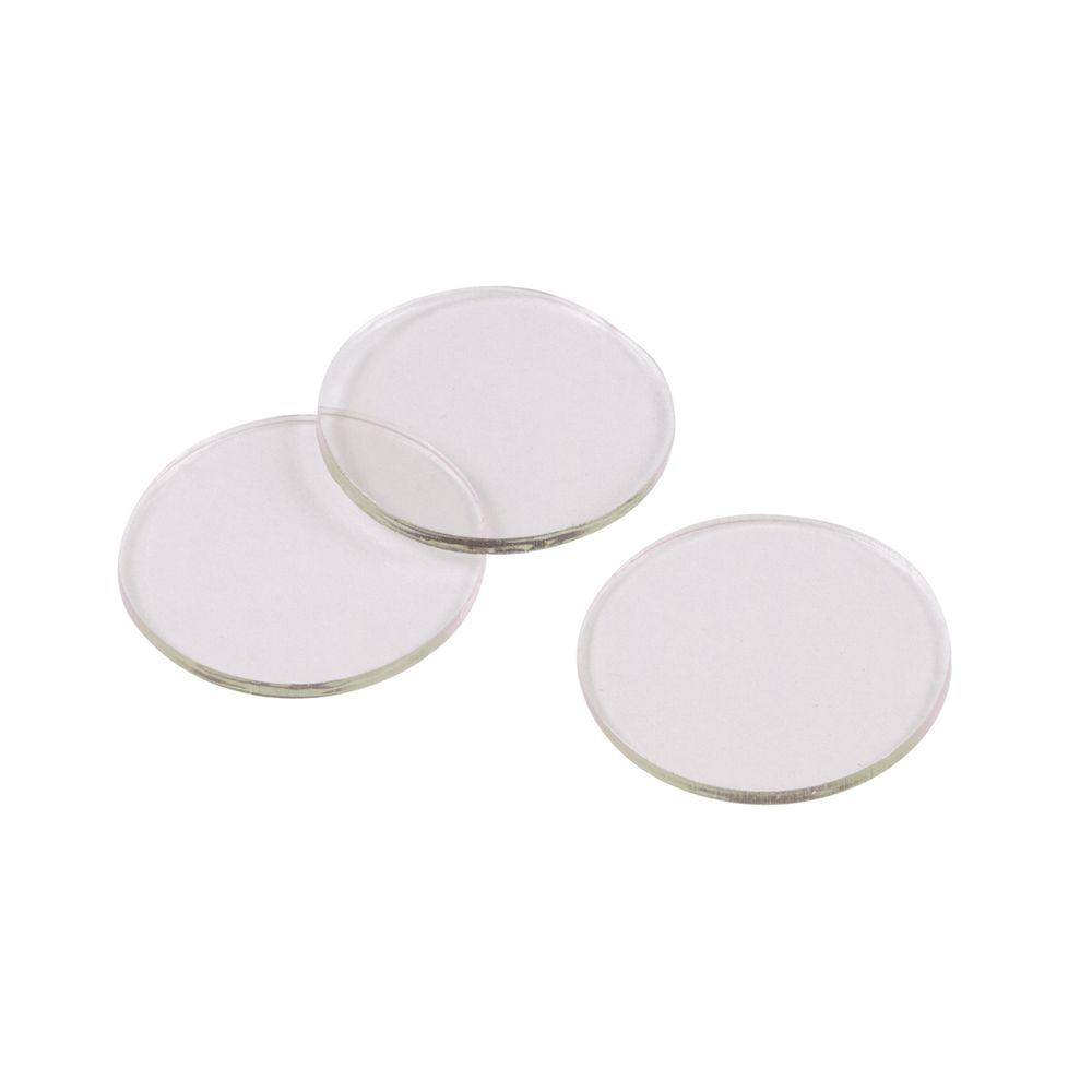 Shepherd Hardware 9966 Non Adhesive Disc, 3/4", Clear, 10/Pack