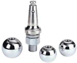 Reese Towpower® 74309 Interchangeable Hitch Ball System, Chrome